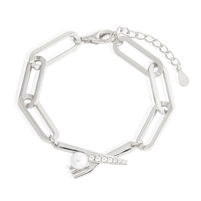 Pearly Fourchette Bracelet