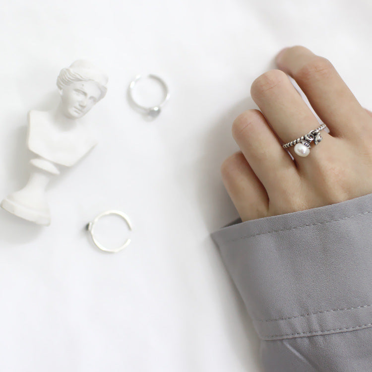 Vintage Perlenklang Ring