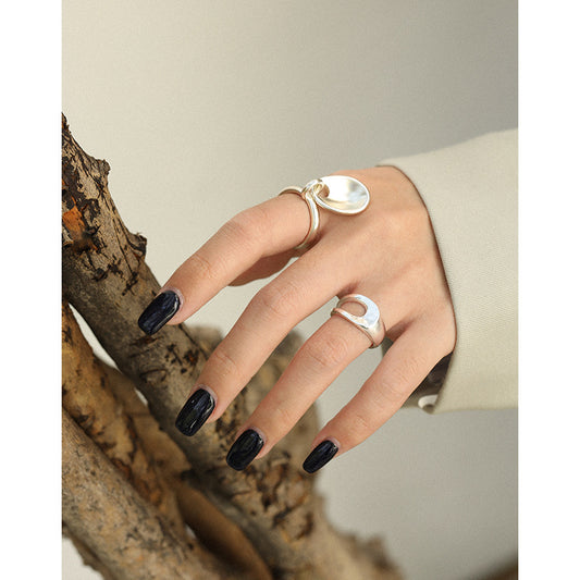 Poésie Métallique Adjustable Ring