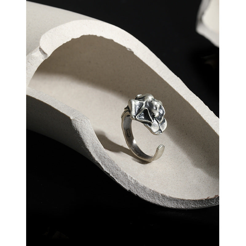 Verstellbarer Ring „Fiore d'Argento“