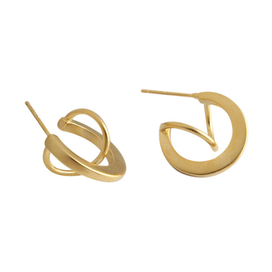 'Keindahan Simpul' Stud Earrings