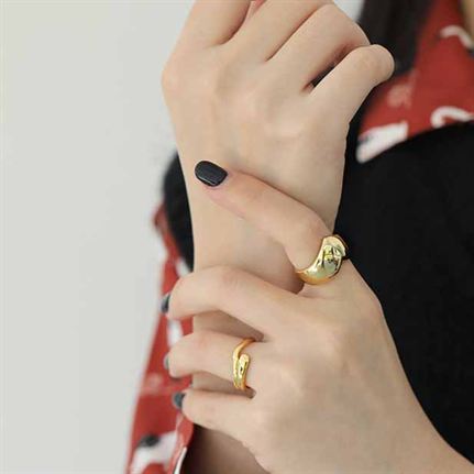 Oro nel Cuore Adjustable Ring