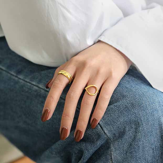 Trama Preziosa Adjustable Ring