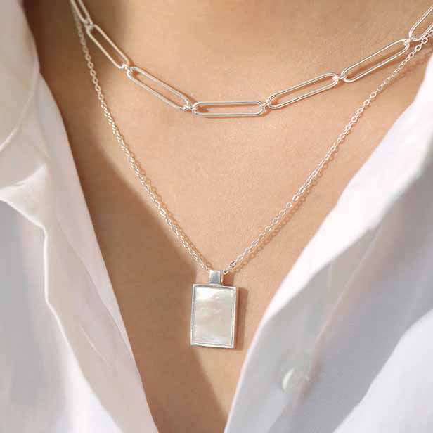 Reflet Marin Necklace