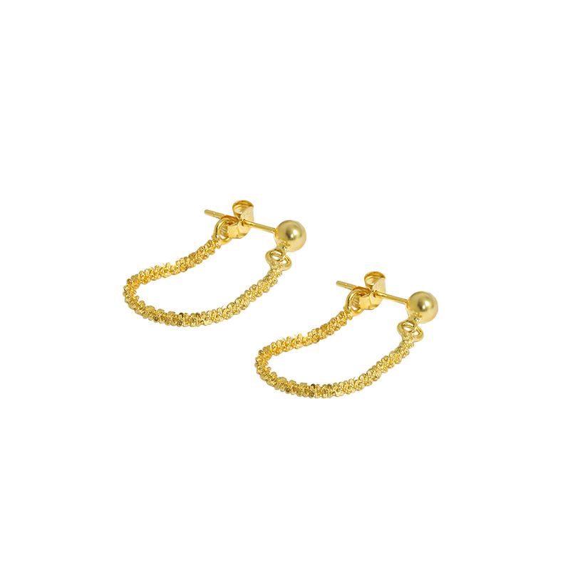 "Goldene Schleife" Earrings