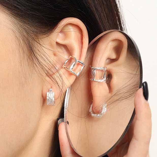 Entrelacé Non-Pierced Single Earring