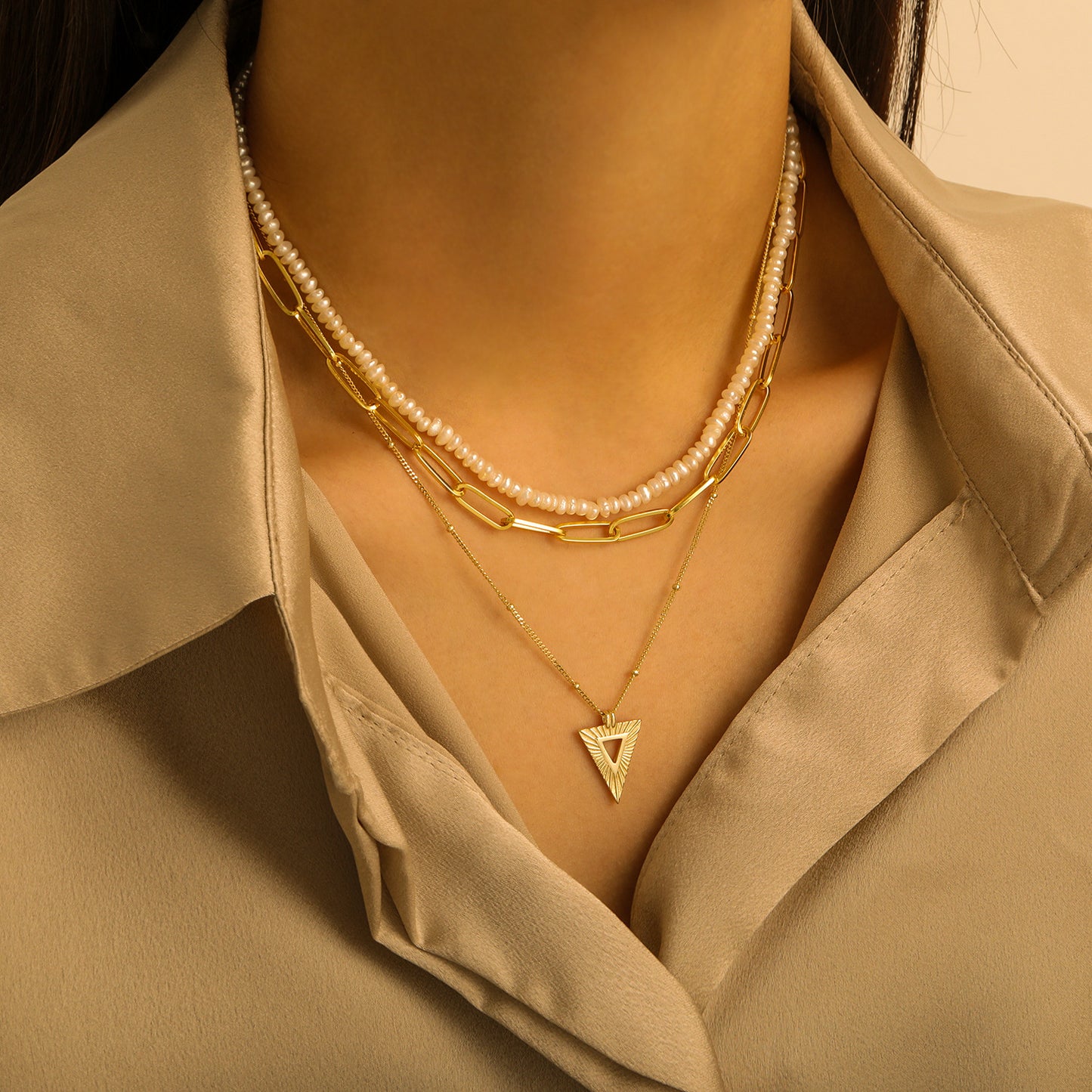 Del Triangolo Necklace