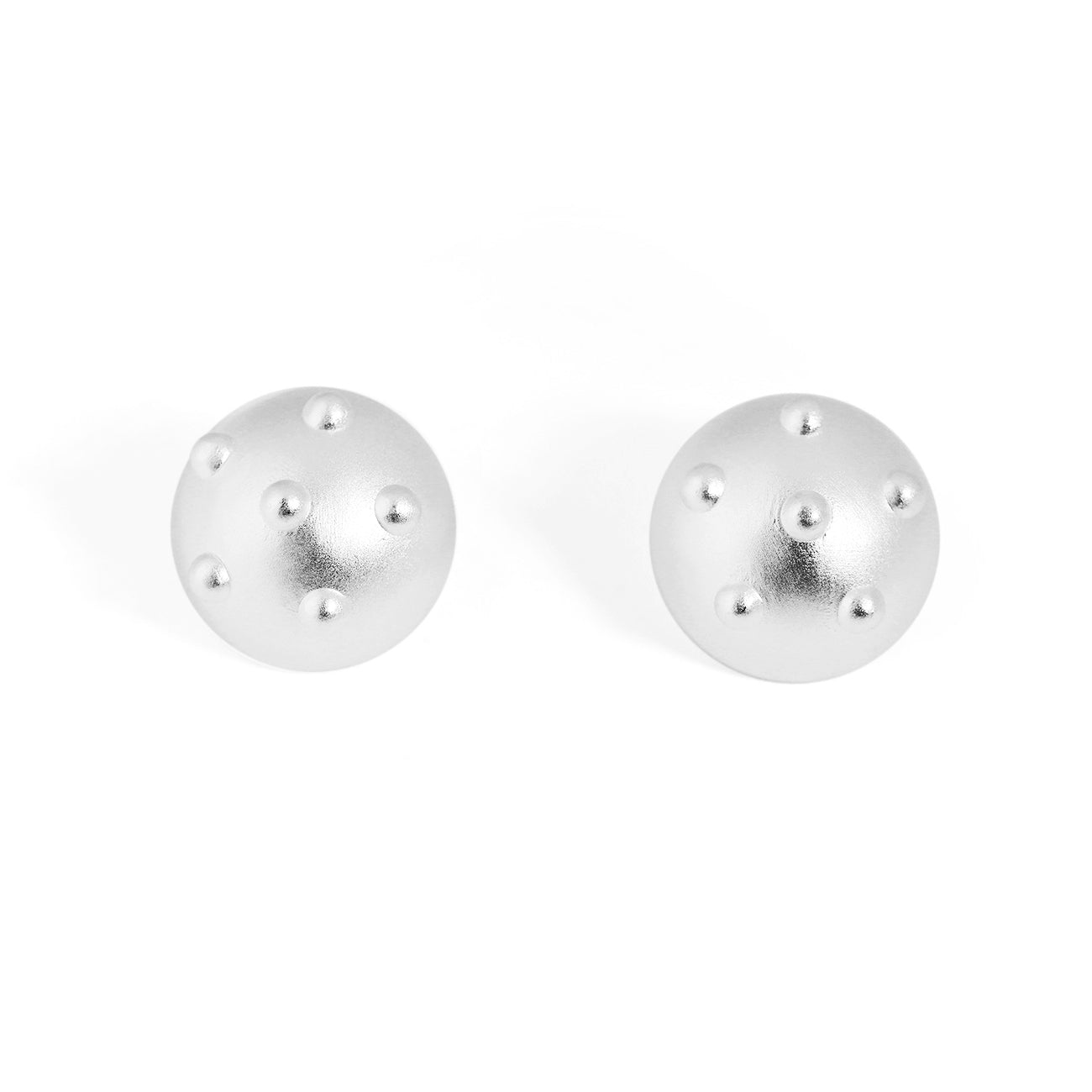 Huge Orbite Stud Earrings